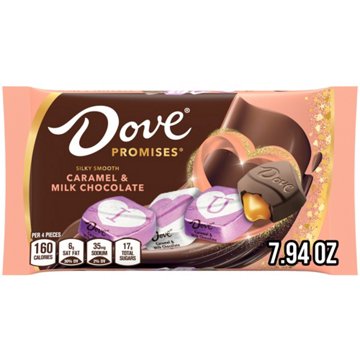 Dove Promises Love Notes Caramel Milk Chocolate Valentine's Candy