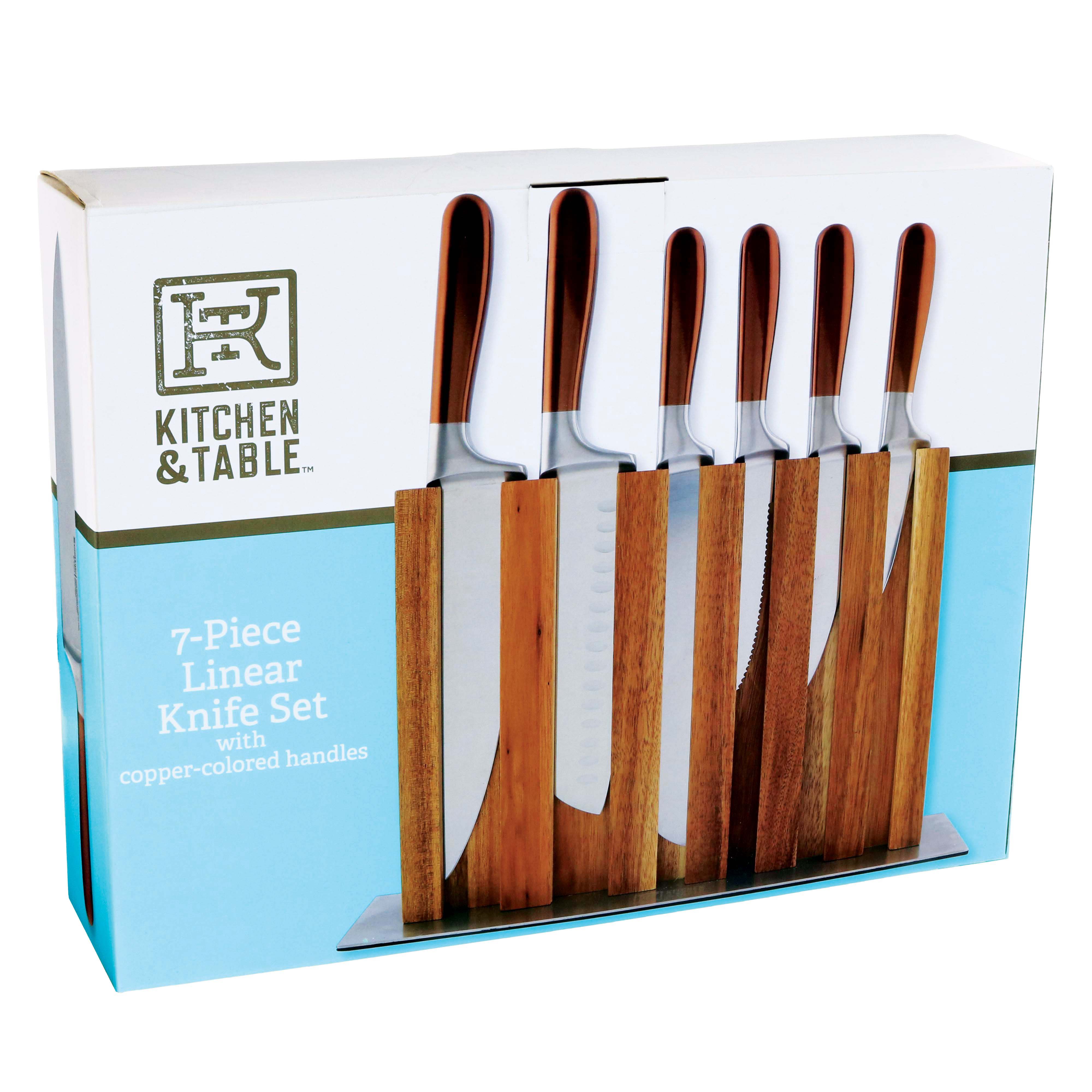 our table cutlery block set