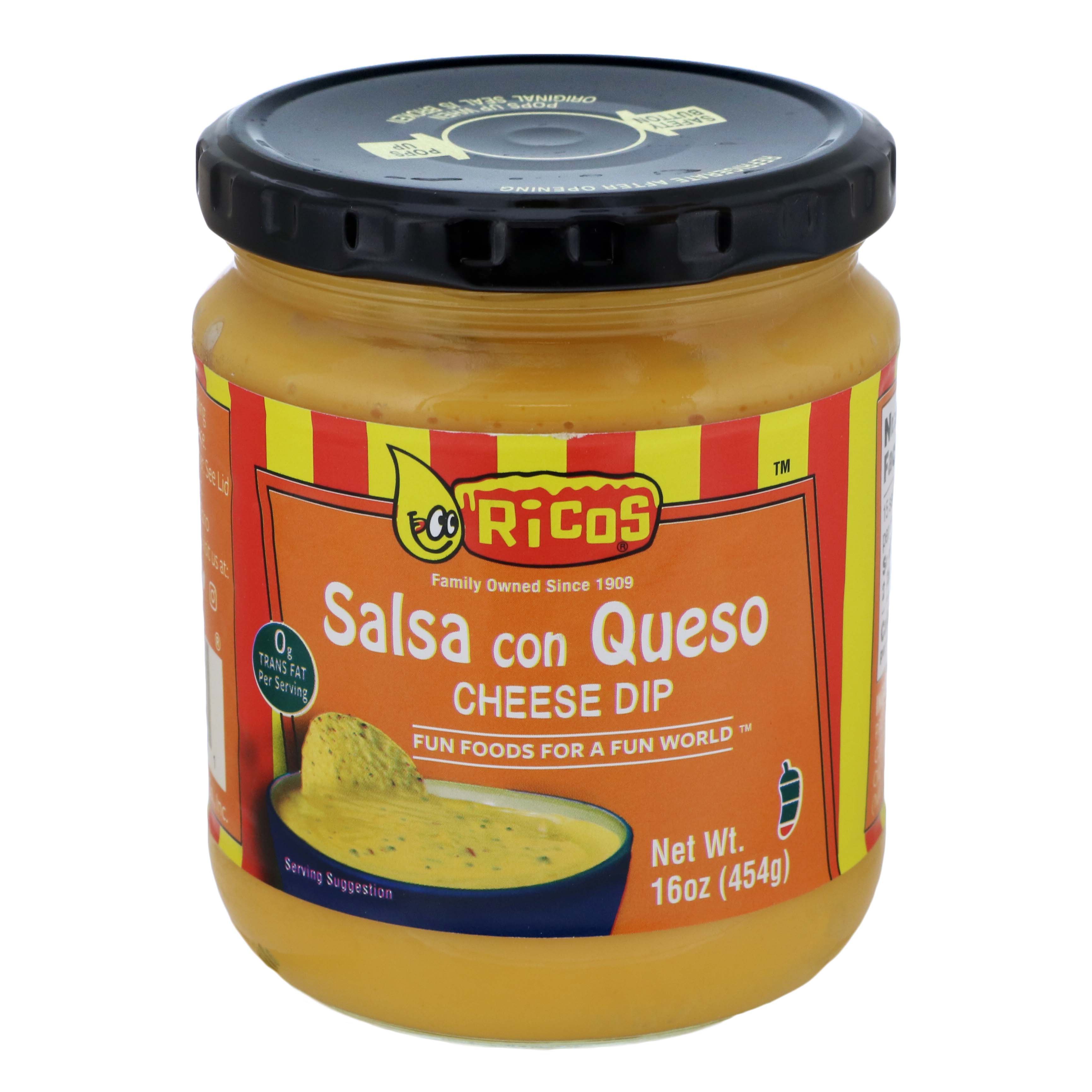Ricos Salsa Con Queso Cheese Dip Shop Salsa & Dip at HEB
