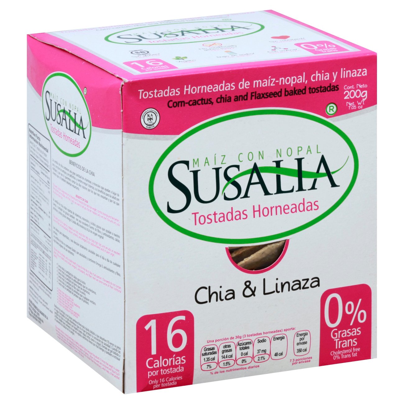 Susalia Chialinaza Tostadas Horneadas Shop Tortillas at HEB