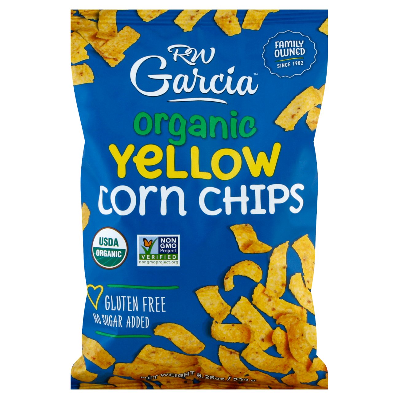 RW Garcia Organic Yellow Corn Chips - Shop Chips at H-E-B