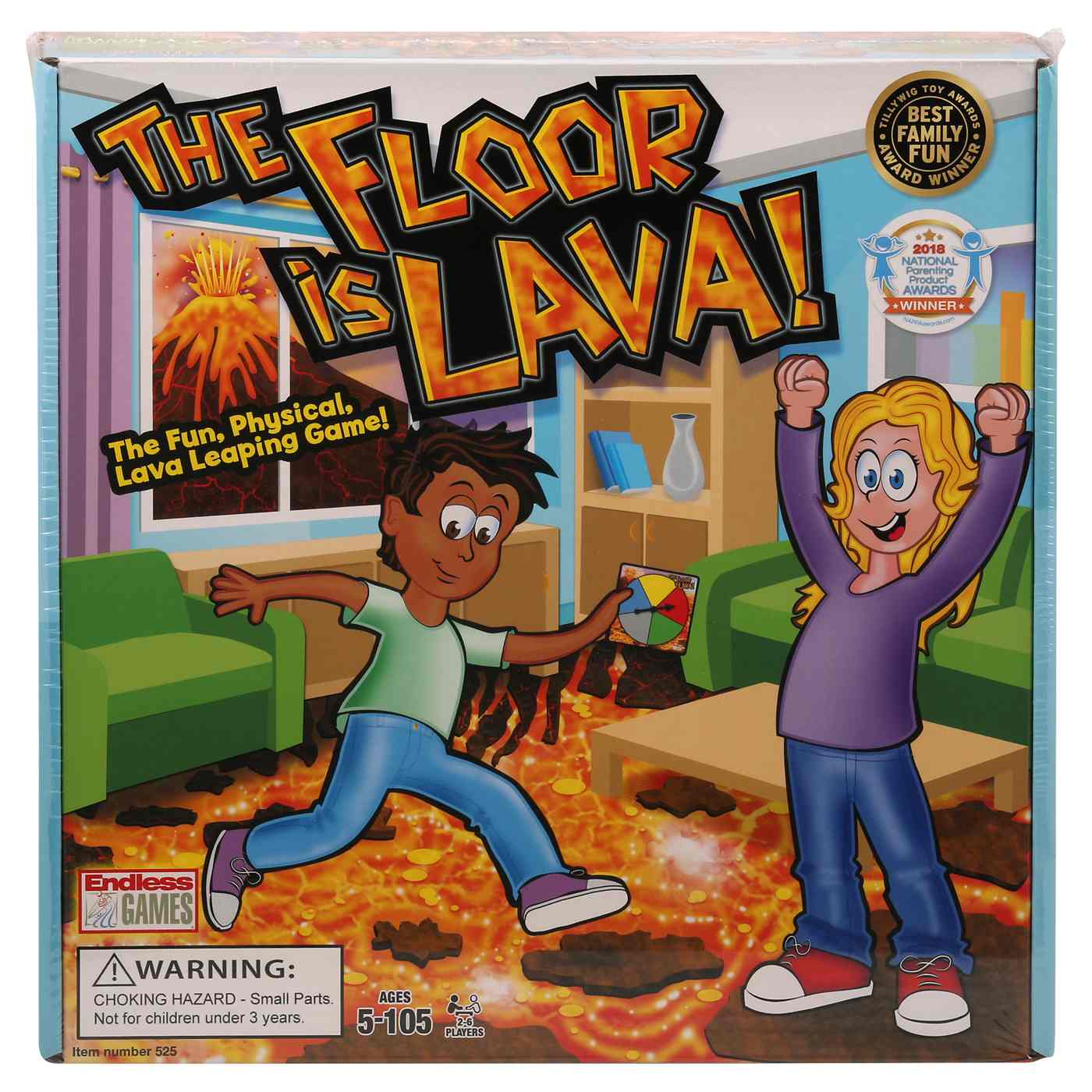 The Floor is Lava Kids Game; image 1 of 2