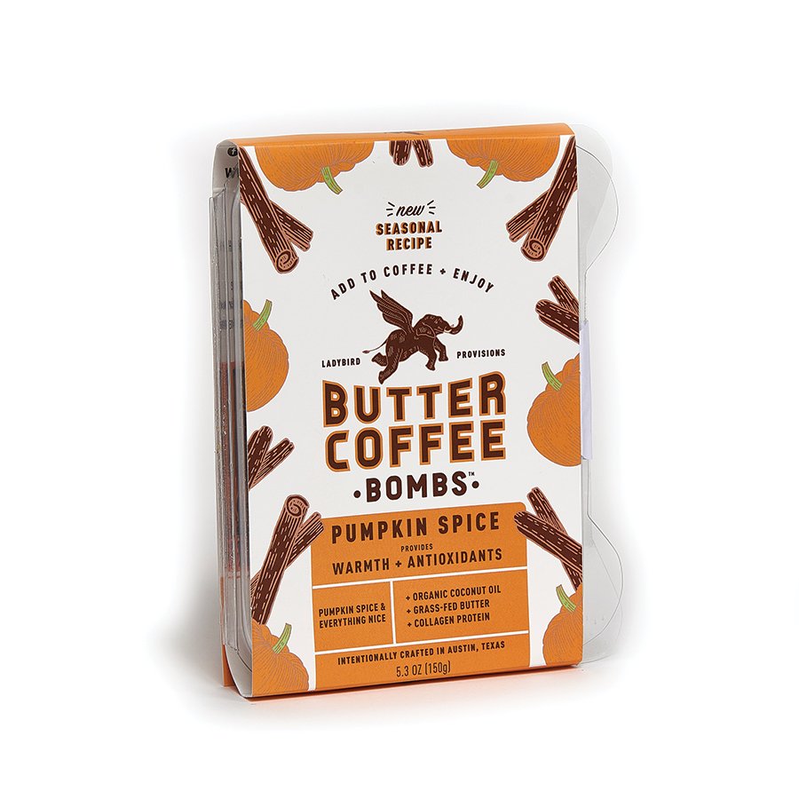 Ladybird Provisions Pumpkin Butter Coffee Bombs Shop Coffee Creamer