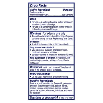 TheraTears Extra Dry Eye Drops, 0.50 oz