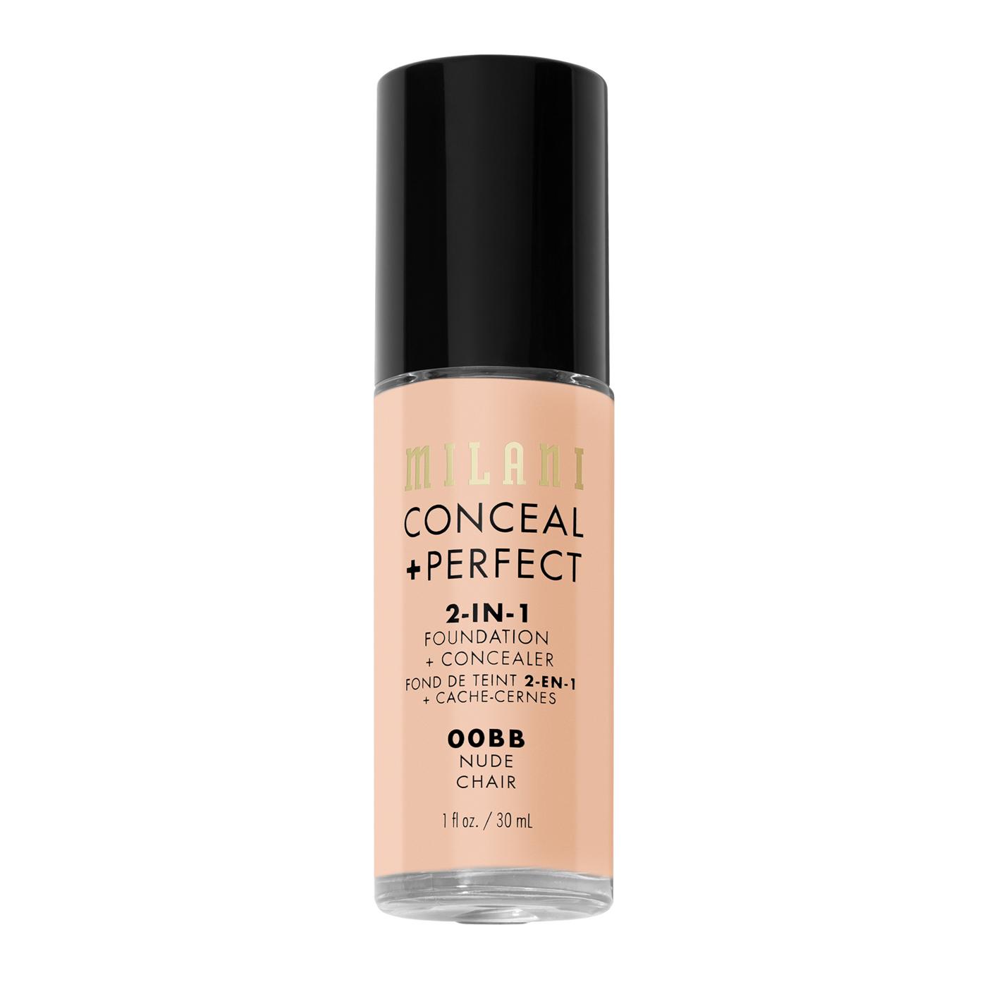 Milani Conceal + Perfect 2-in-1 Foundation + Concealer - Nude; image 1 of 9