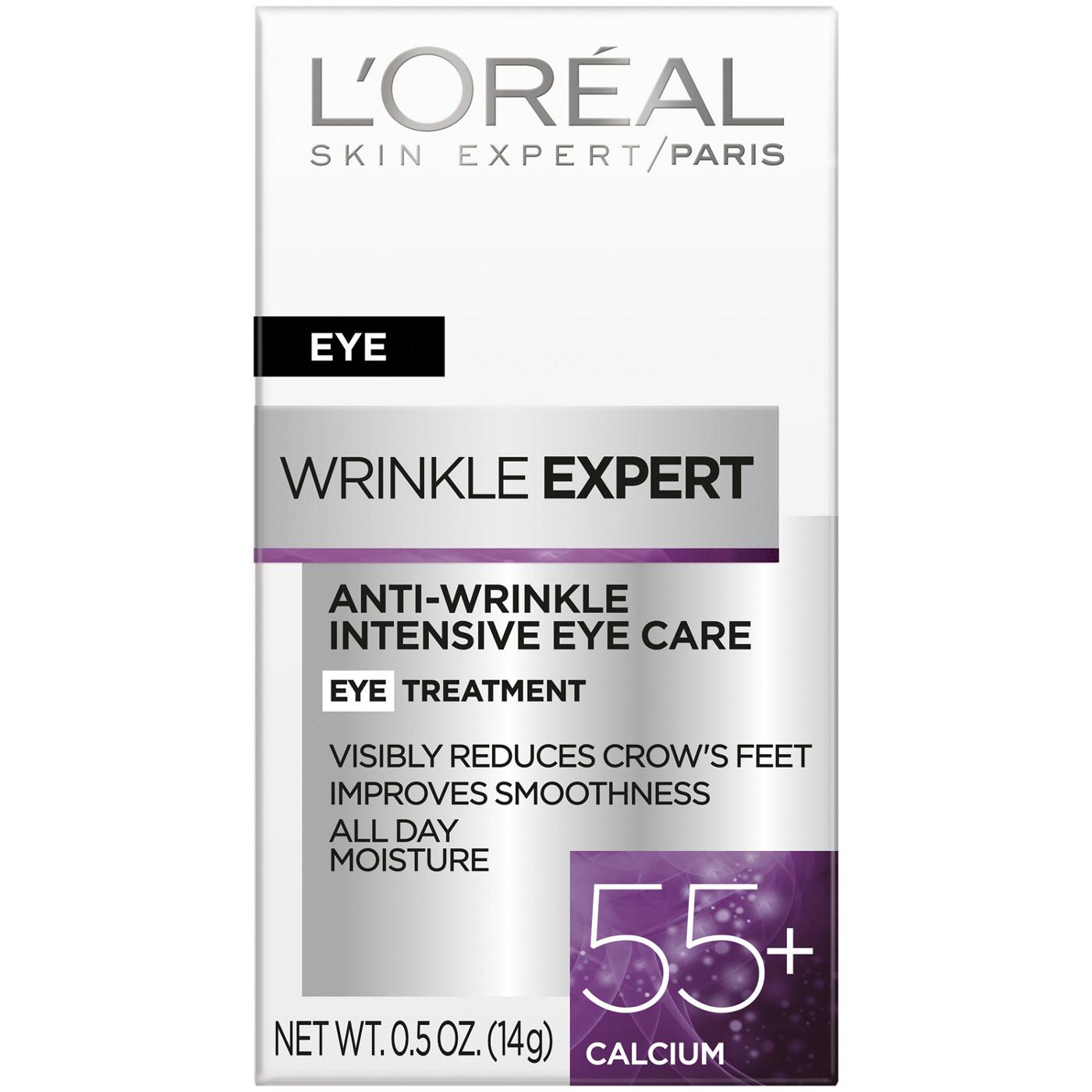 L'Oréal Paris Wrinkle Expert 55+ Anti-Wrinkle Eye Treatment; image 1 of 2