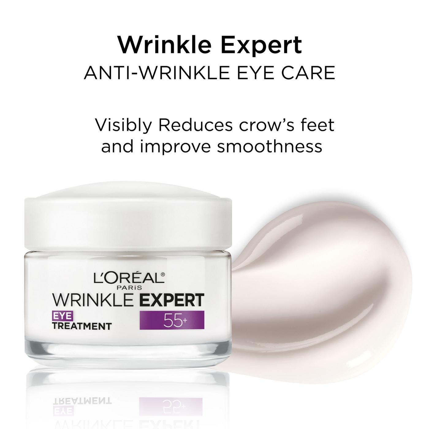 L'Oréal Paris Wrinkle Expert 55+ Anti-Wrinkle Eye Treatment; image 4 of 6