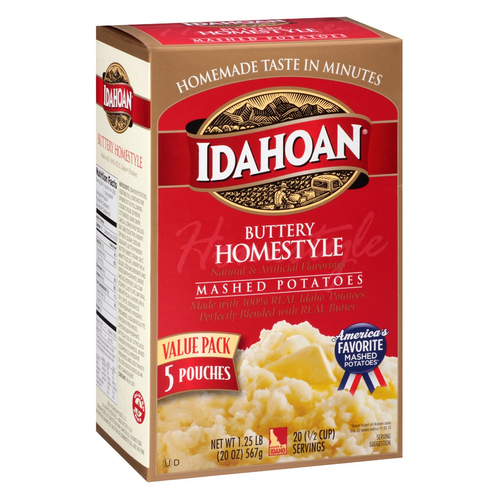 Idahoan Buttery Homestyle Mashed Potatoes - Shop Pantry Meals at H-E-B