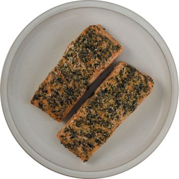 H-E-B Fish Market Atlantic Salmon Fillets - Basil Pesto, 2 ct
