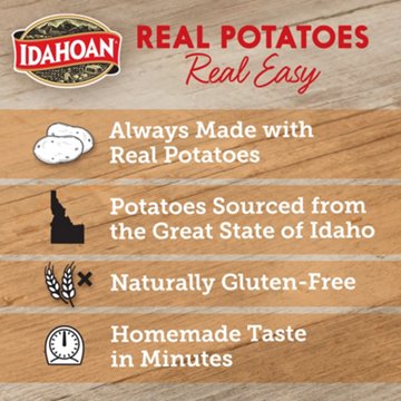 Idahoan Buttery Homestyle Mashed Potatoes Cups, 4 ct