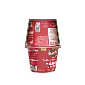 Idahoan Buttery Homestyle Mashed Potatoes Cups, 4 ct