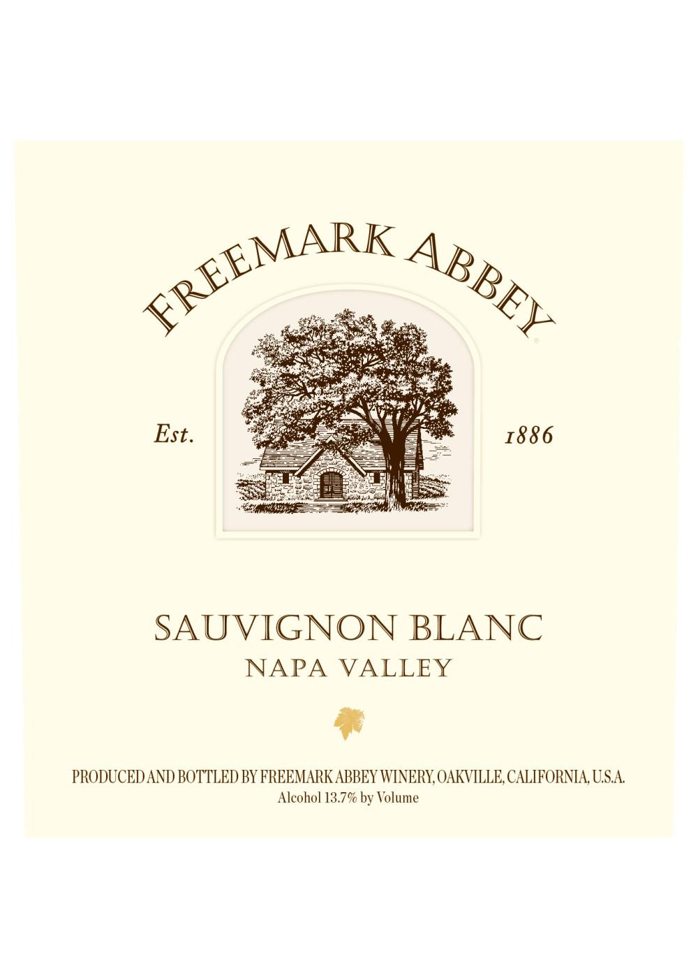 Freemark Abbey Sauvignon Blanc White Wine; image 2 of 2