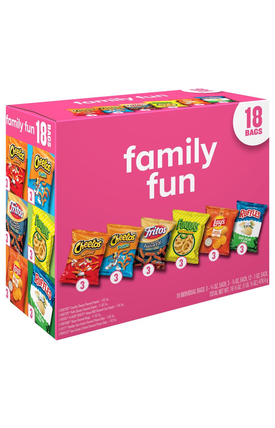 Frito Lay Family Fun Mix Chips Multipack Bags; image 4 of 5