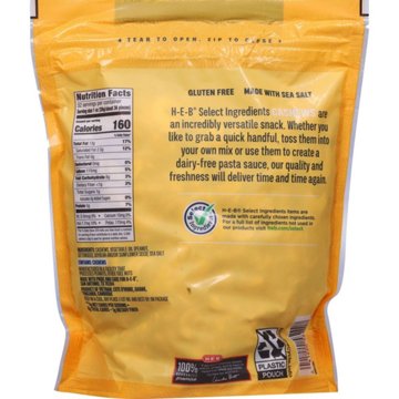 H-E-B Salted Roasted Cashew Halves & Pieces