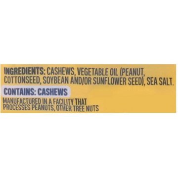 H-E-B Salted Roasted Cashew Halves & Pieces