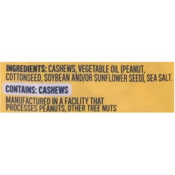 H-E-B Lightly Salted Roasted Cashew Halves & Pieces