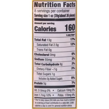 H-E-B Lightly Salted Roasted Cashew Halves & Pieces, 8 oz