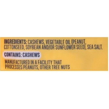 H-E-B Lightly Salted Roasted Cashew Halves & Pieces, 8 oz
