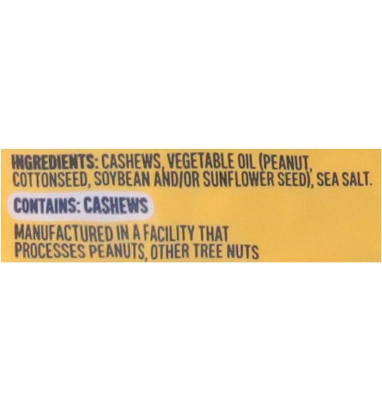 H-E-B Salted Roasted Whole Cashews; image 5 of 5