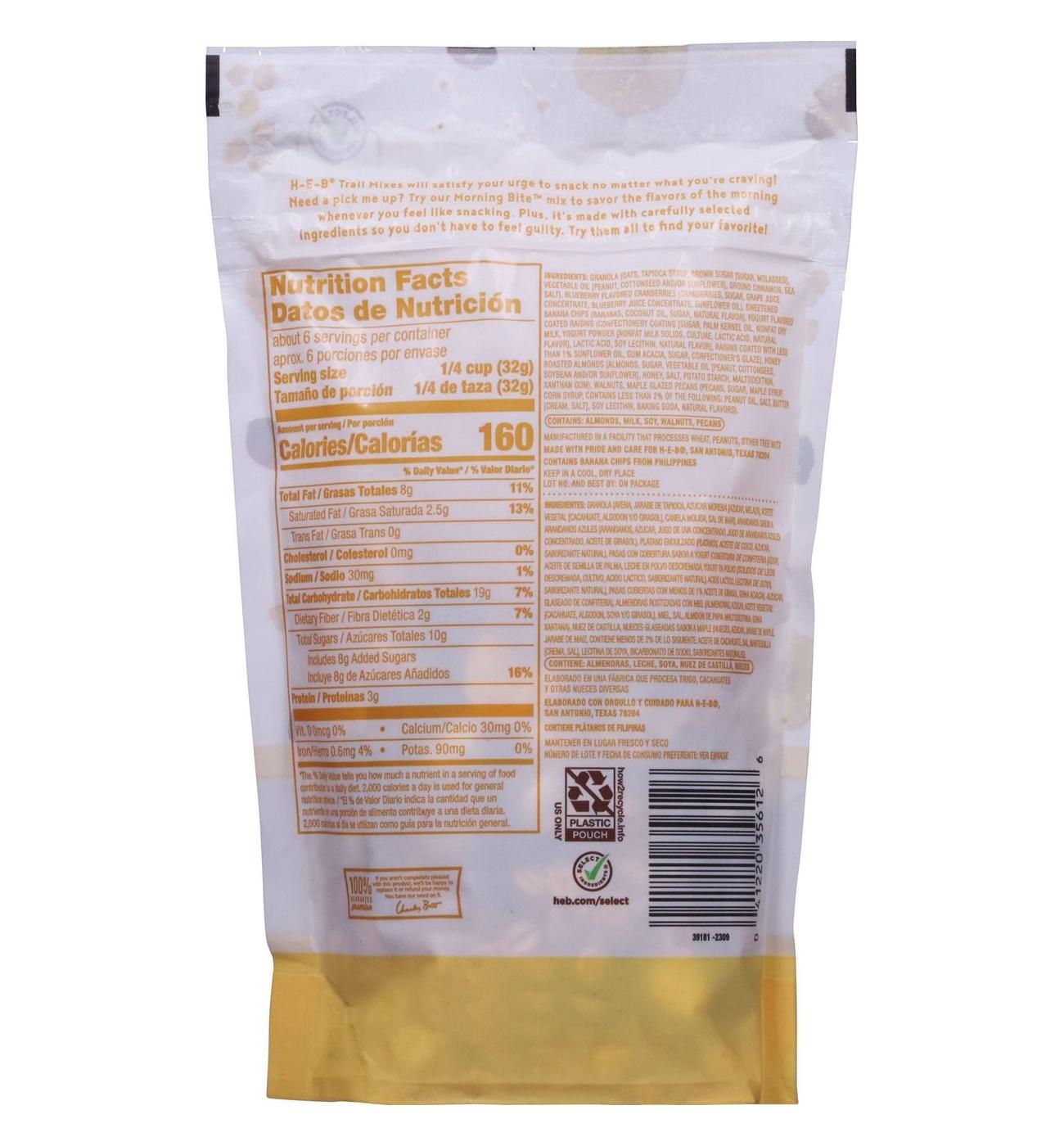 H-E-B Morning Bite Trail Mix; image 2 of 4
