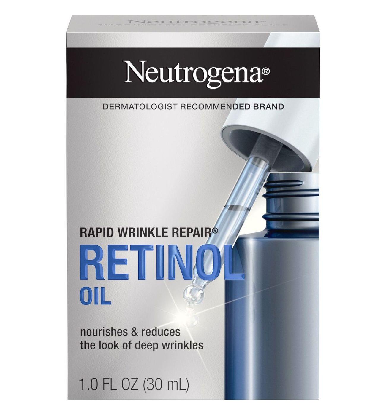 Neutrogena Rapid Wrinkle Repair Retinol Oil; image 1 of 8
