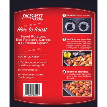 Pictsweet Sweet Potatoes, Red Potatoes, Carrots & Butternut Squash, 18 oz