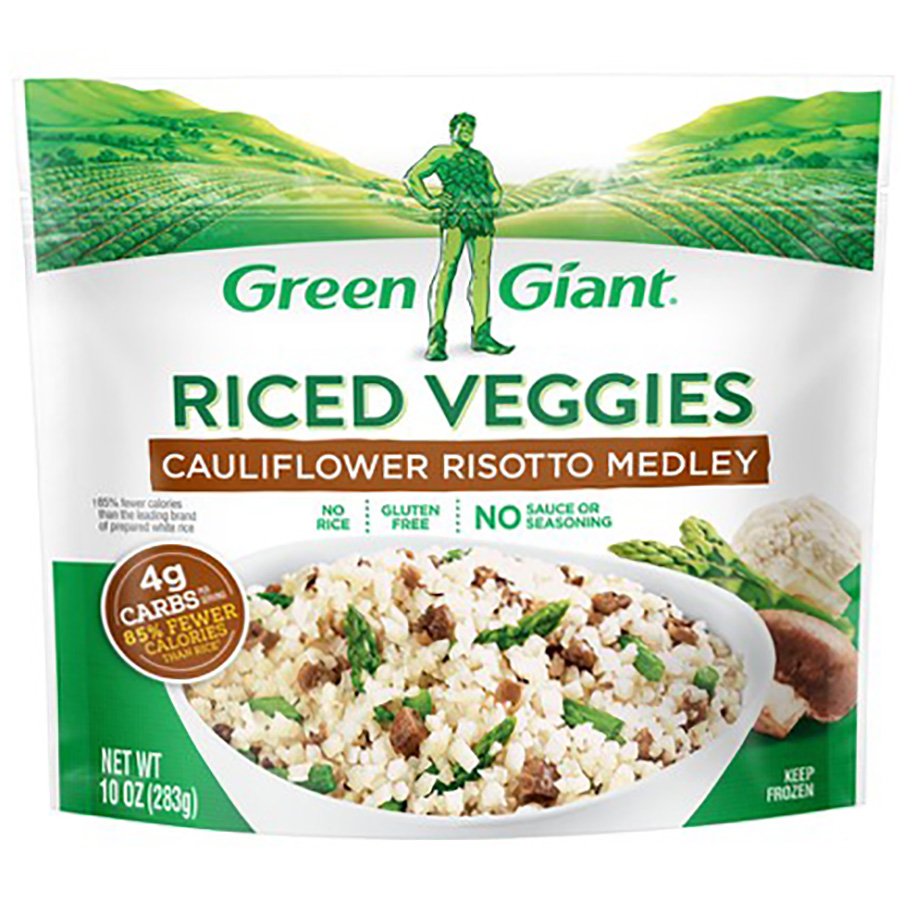 Green Giant Cauliflower Risotto Medley Riced Veggies Shop Entrees