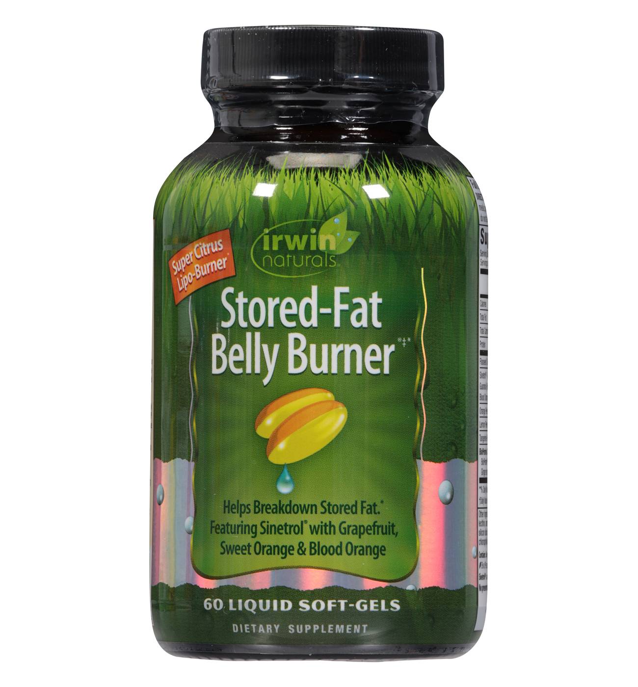 Irwin Naturals Stored Fat Belly Burner Liquid Softgels; image 1 of 4