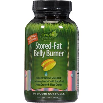 Irwin Naturals Stored Fat Belly Burner Liquid Softgels, 60 ct