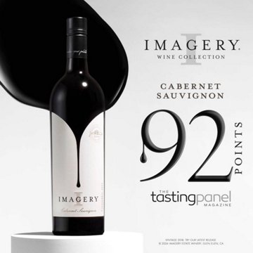 Imagery Cabernet Sauvignon California Red Wine, 750 mL