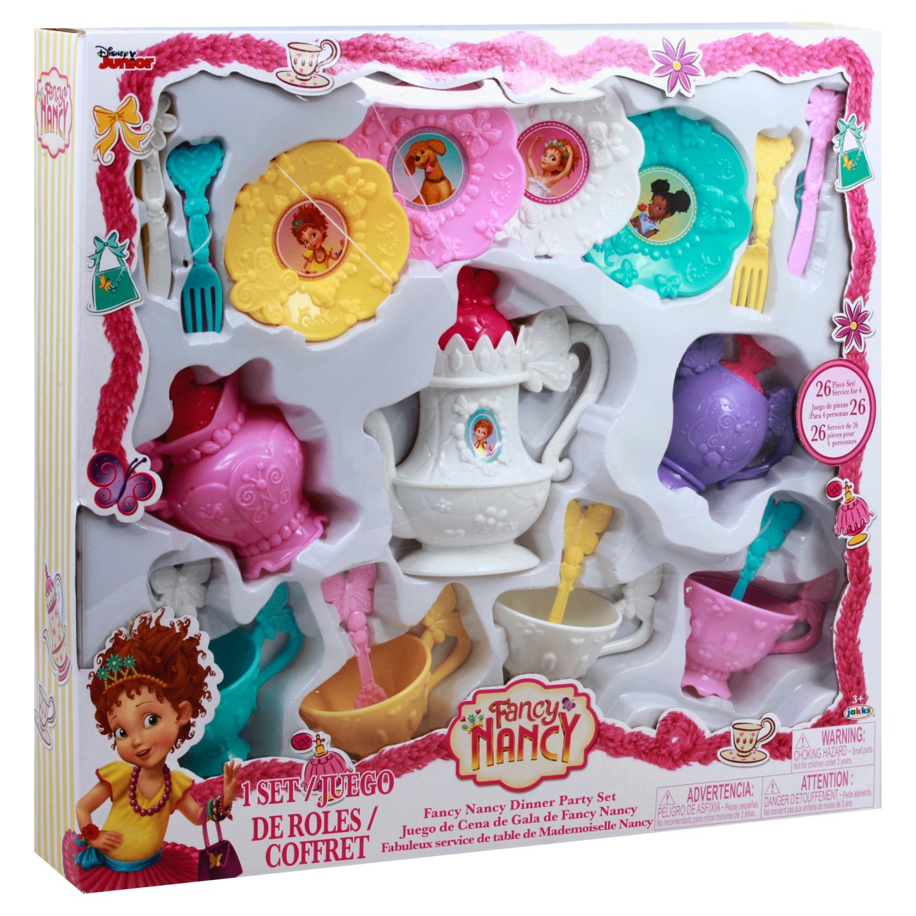 fancy nancy doll and tea set