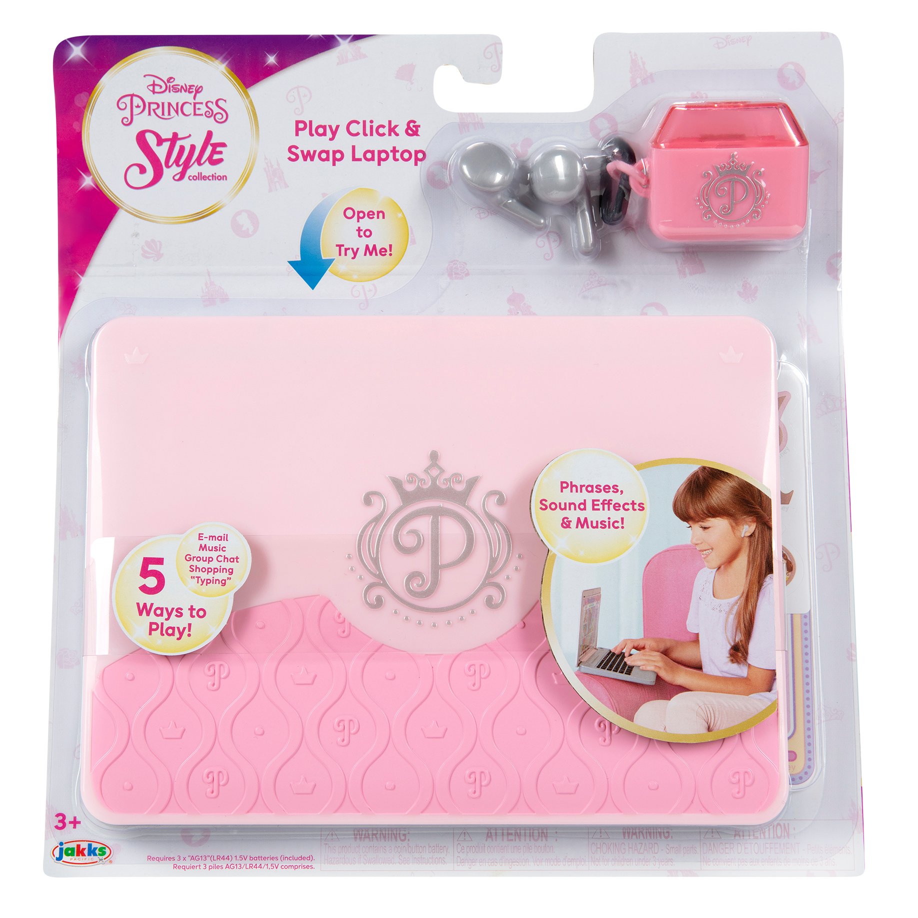 Jakks Disney Princess Style Collection Laptop Shop Toys At H E B