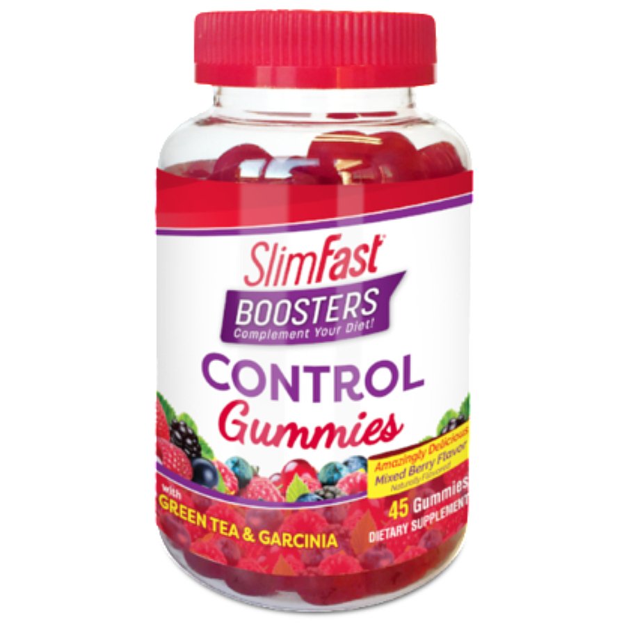 SlimFast Boosters Control Gummies Mixed Berry - Shop Diet & fitness at ...
