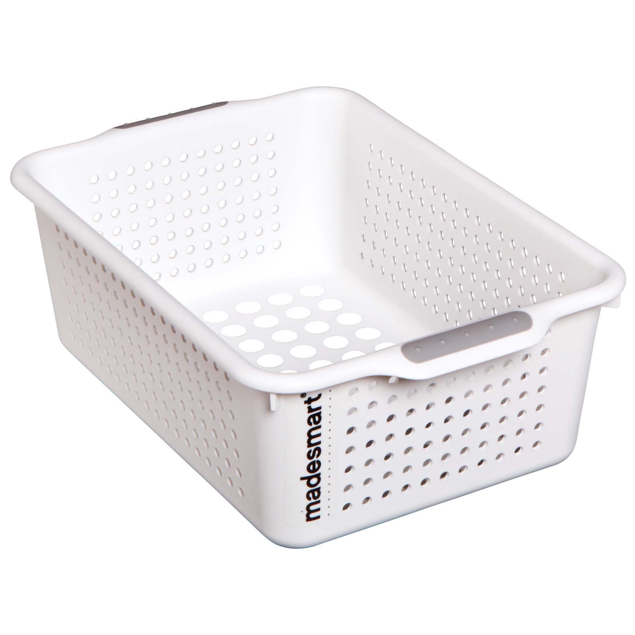 Madesmart Small Basket White Shop Storage Bins at HEB
