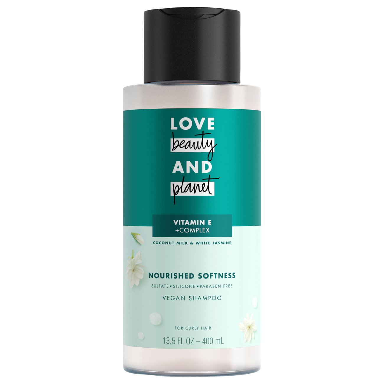 Victor karakterisere søster Love Beauty and Planet Biodegradable Shampoo - Coconut Milk & White Jasmine  - Shop Shampoo & Conditioner at H-E-B