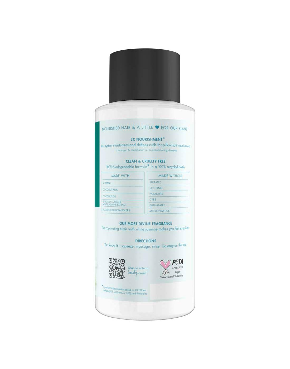 Love Beauty and Biodegradable Conditioner Coconut Milk & White