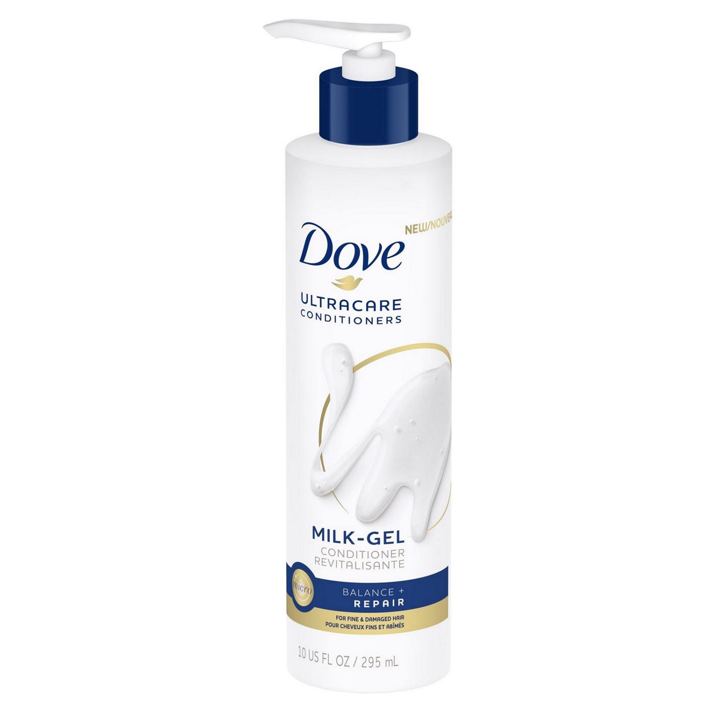 Dove UltraCare MilkGel Conditioner Shop Shampoo & conditioner at HEB