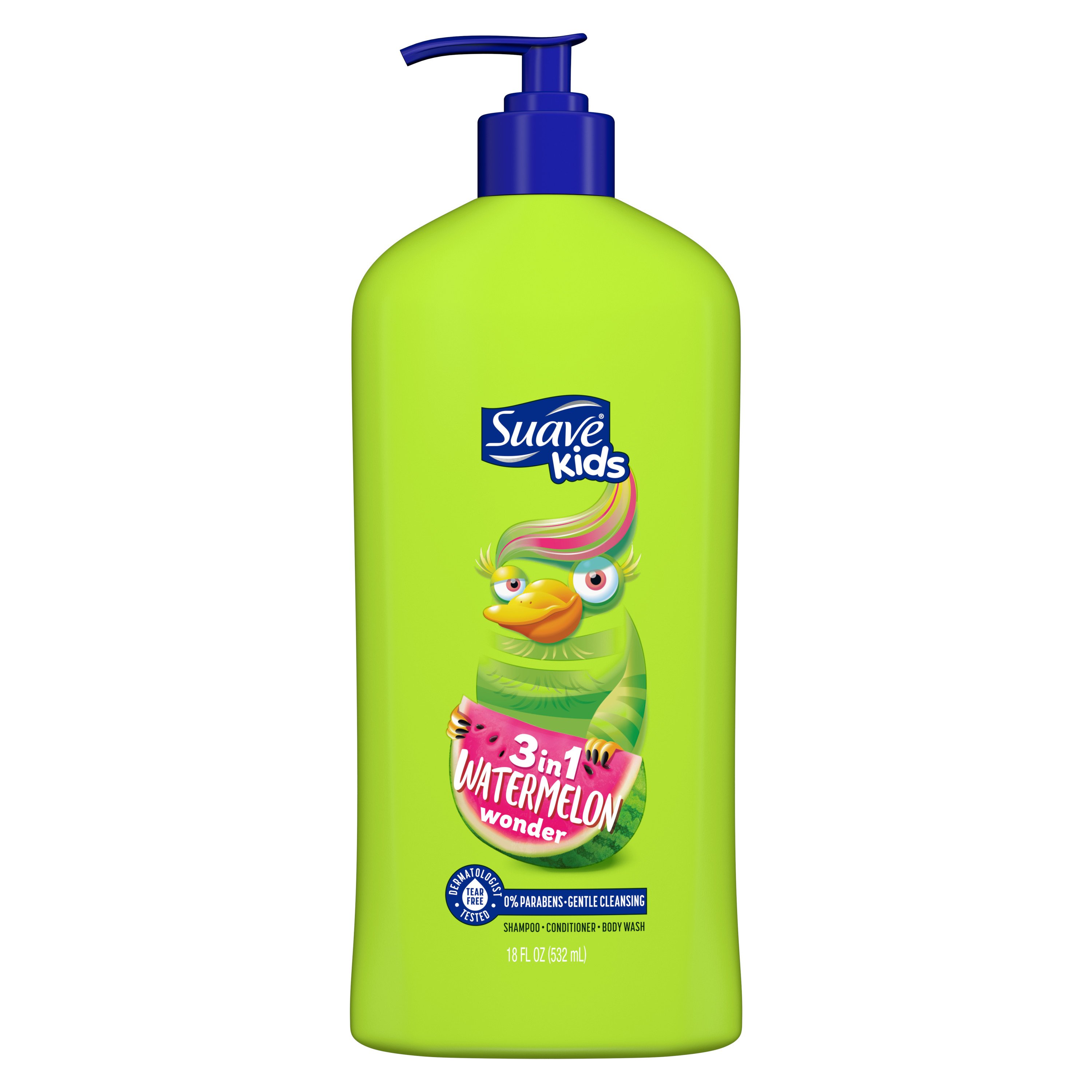 Suave Kids Wacky Melon 3 in 1 Shampoo Conditioner & Body Wash - Shop Bath &  Hair Care at H-E-B