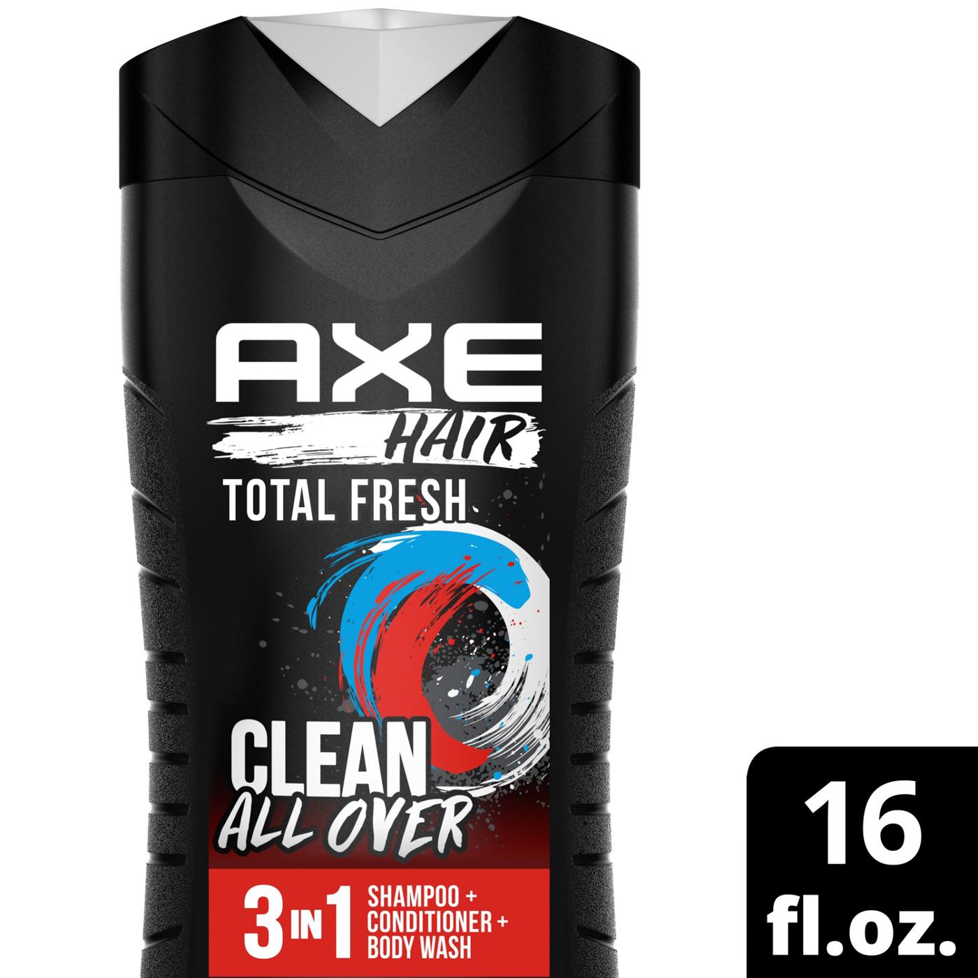 AXE 3 in 1 Body Wash + Shampoo + Conditioner - Total Fresh; image 2 of 9