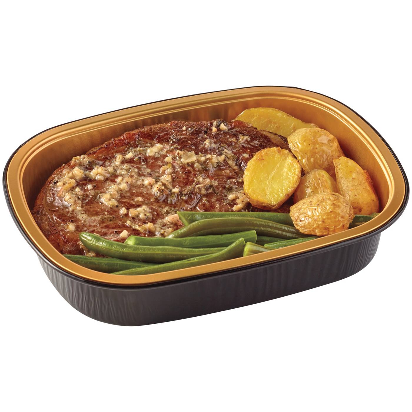 Meal Simple by HEB Beef Ribeye Steak with Horseradish Butter