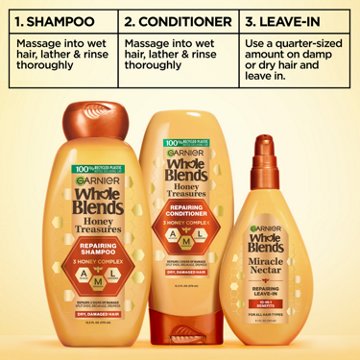 Garnier Whole Blends Miracle Nectar Leave-In Treatment