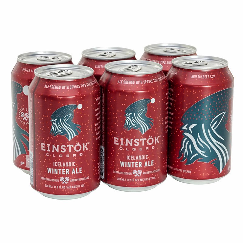Einstok Icelandic Winter Ale Seasonal Beer 12 oz Cans - Shop Beer ...