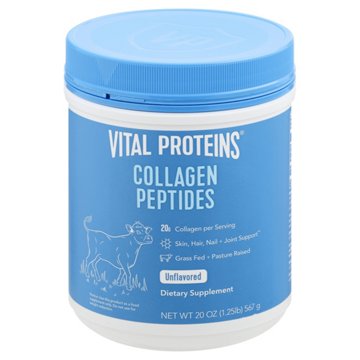 Vital Proteins Collagen Peptides Supplement - Unflavored, 20 oz