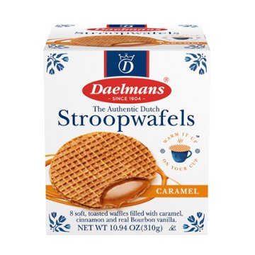 Daelmans Caramel Stroopwafels, 8 ct