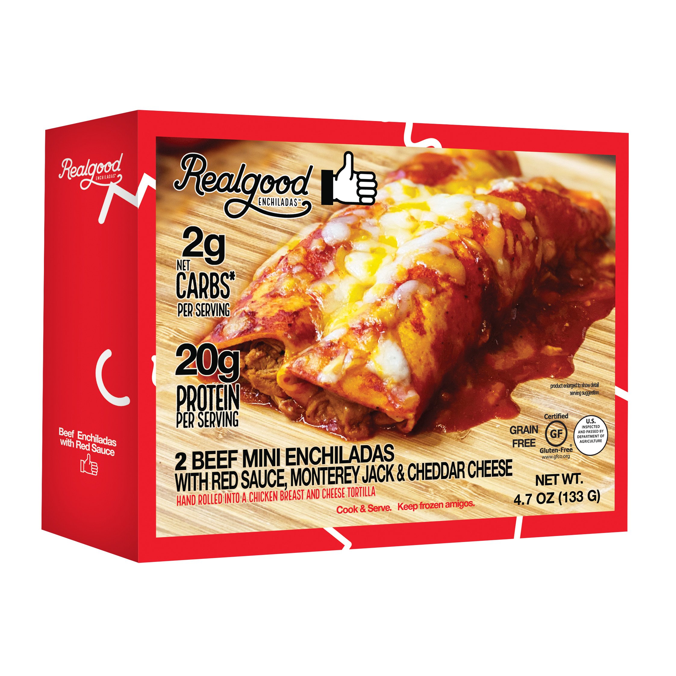 Real Good Beef Enchilada Shop Entrees & Sides at HEB