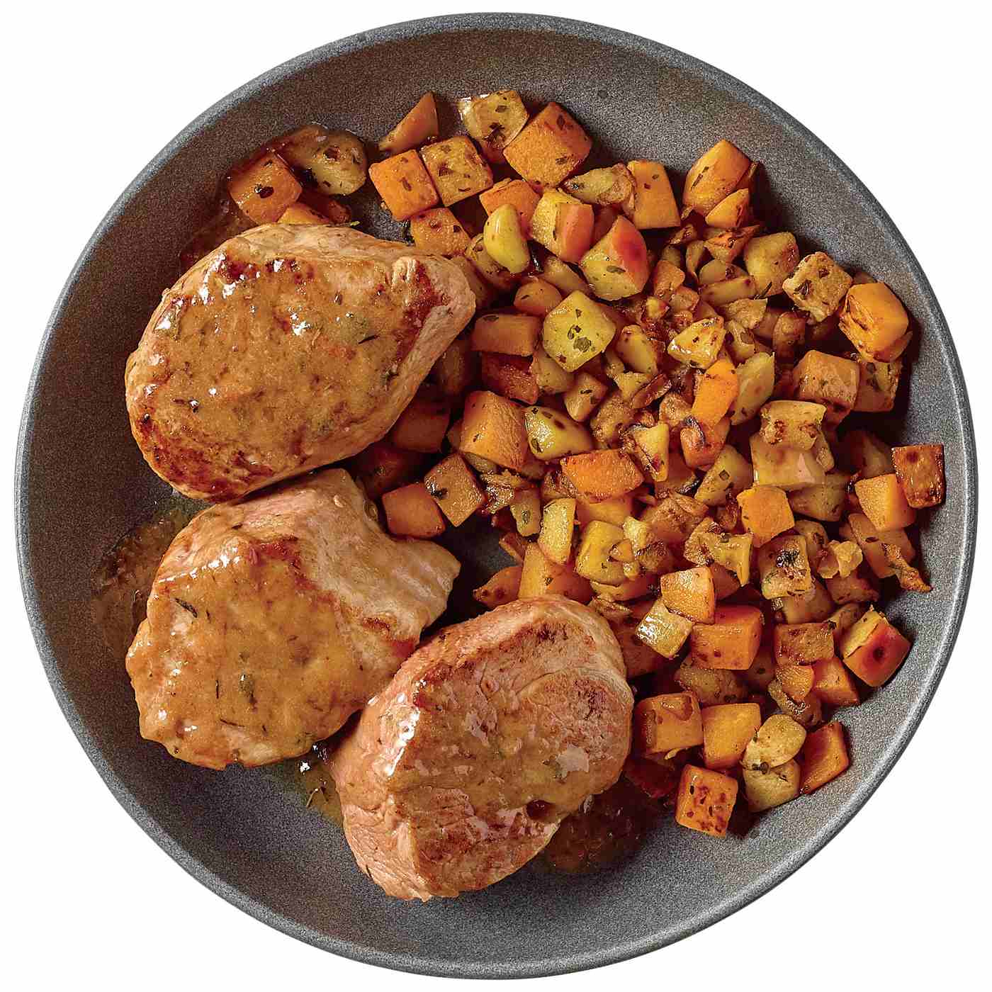 Meal Simple by H-E-B Pork Tenderloin with Pecan Praline Butternut Squash & Apples; image 3 of 4