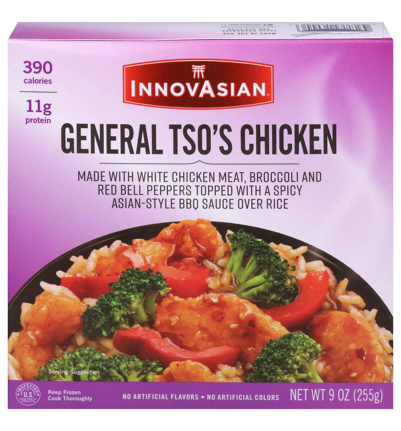InnovAsian General Tso's Chicken Frozen Meal; image 1 of 2
