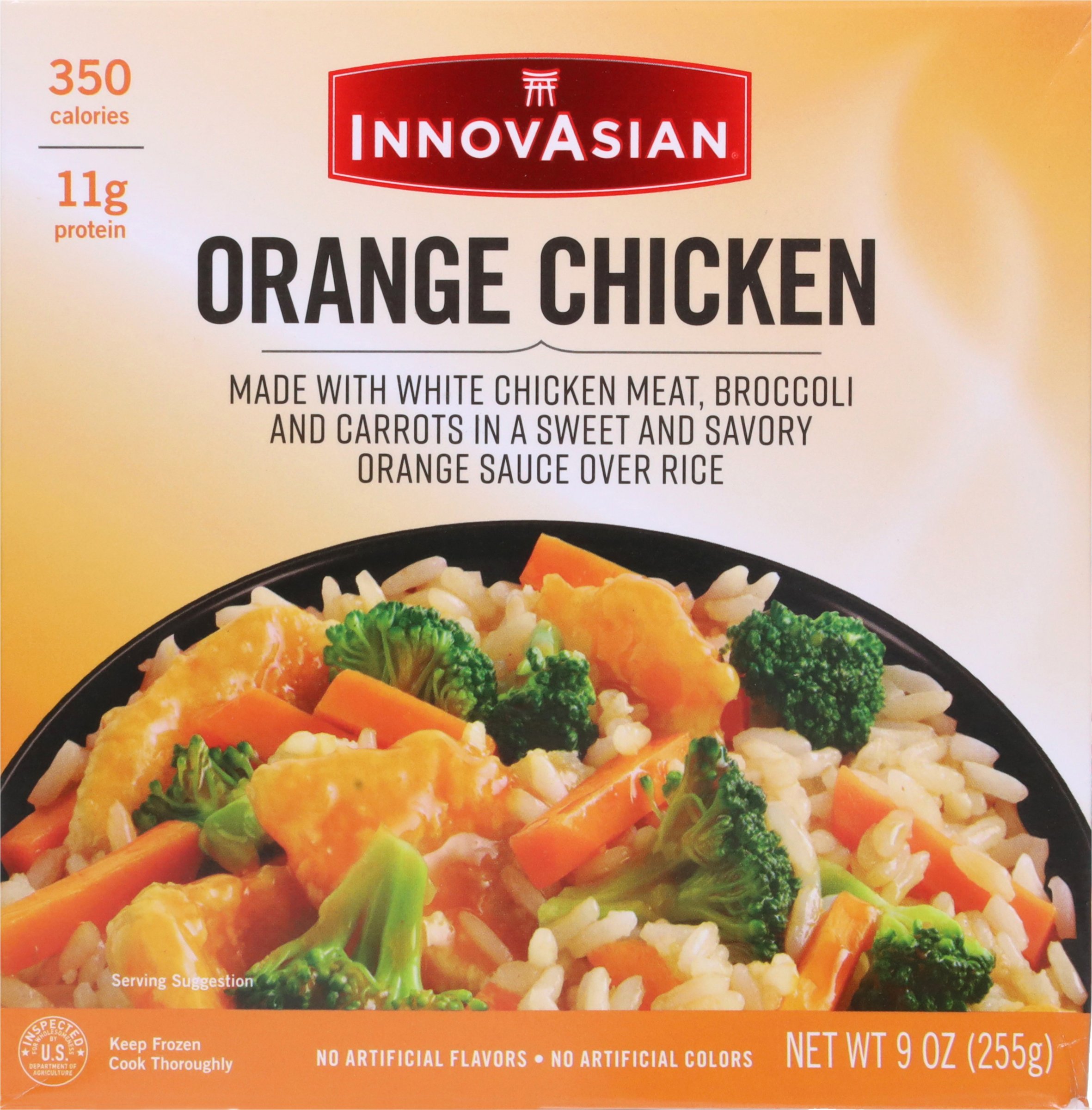 InnovAsian Orange Chicken Frozen Meal - Shop Entrees & Sides At H-E-B