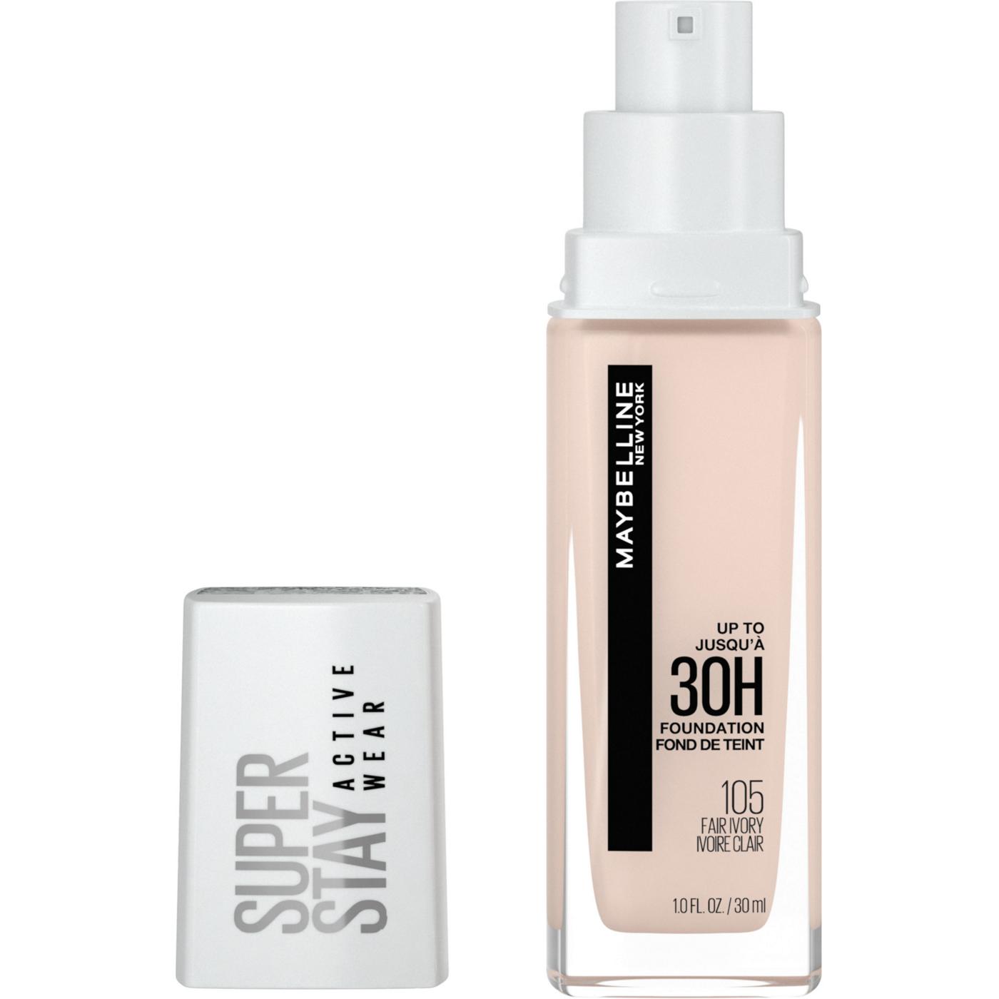 Maybelline Super Stay Longwear Liquid Foundation - Fair Ivory; image 1 of 3