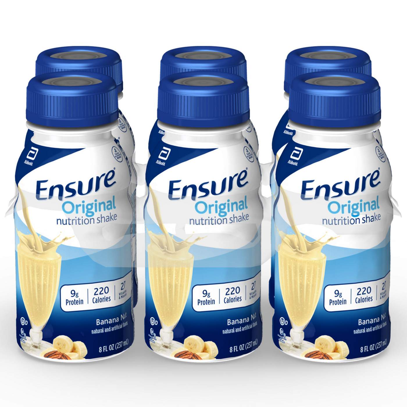 Ensure Original Nutrition Shakes - Banana Nut, 6 pk; image 3 of 7